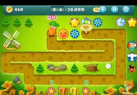 第9关怎么解锁 保卫萝卜挑战第9关攻略