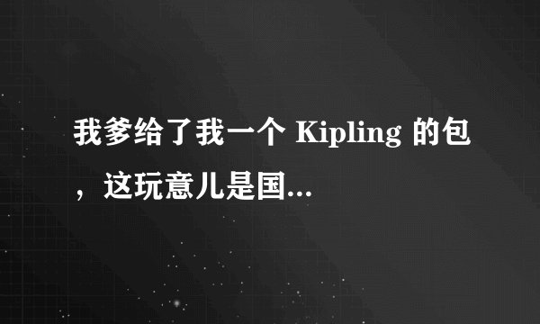 我爹给了我一个 Kipling 的包，这玩意儿是国际品牌吧？挺贵的？怎么辨真伪啊？