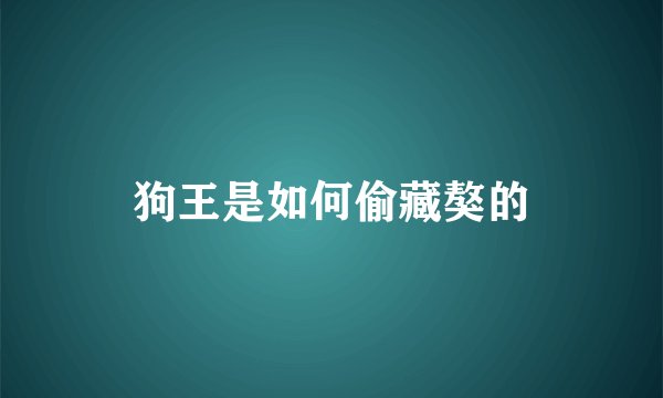 狗王是如何偷藏獒的