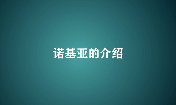 诺基亚的介绍