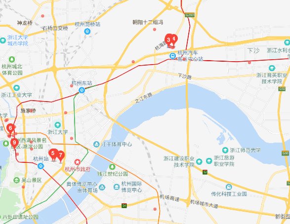 请问杭州有几个鞋城,详细地址都在那里？？