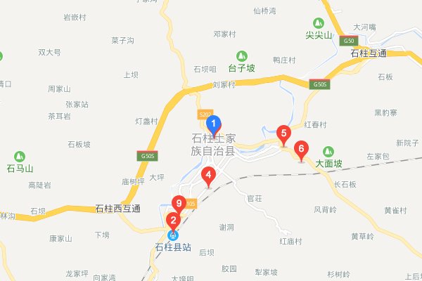 重庆市石柱县位于哪里？