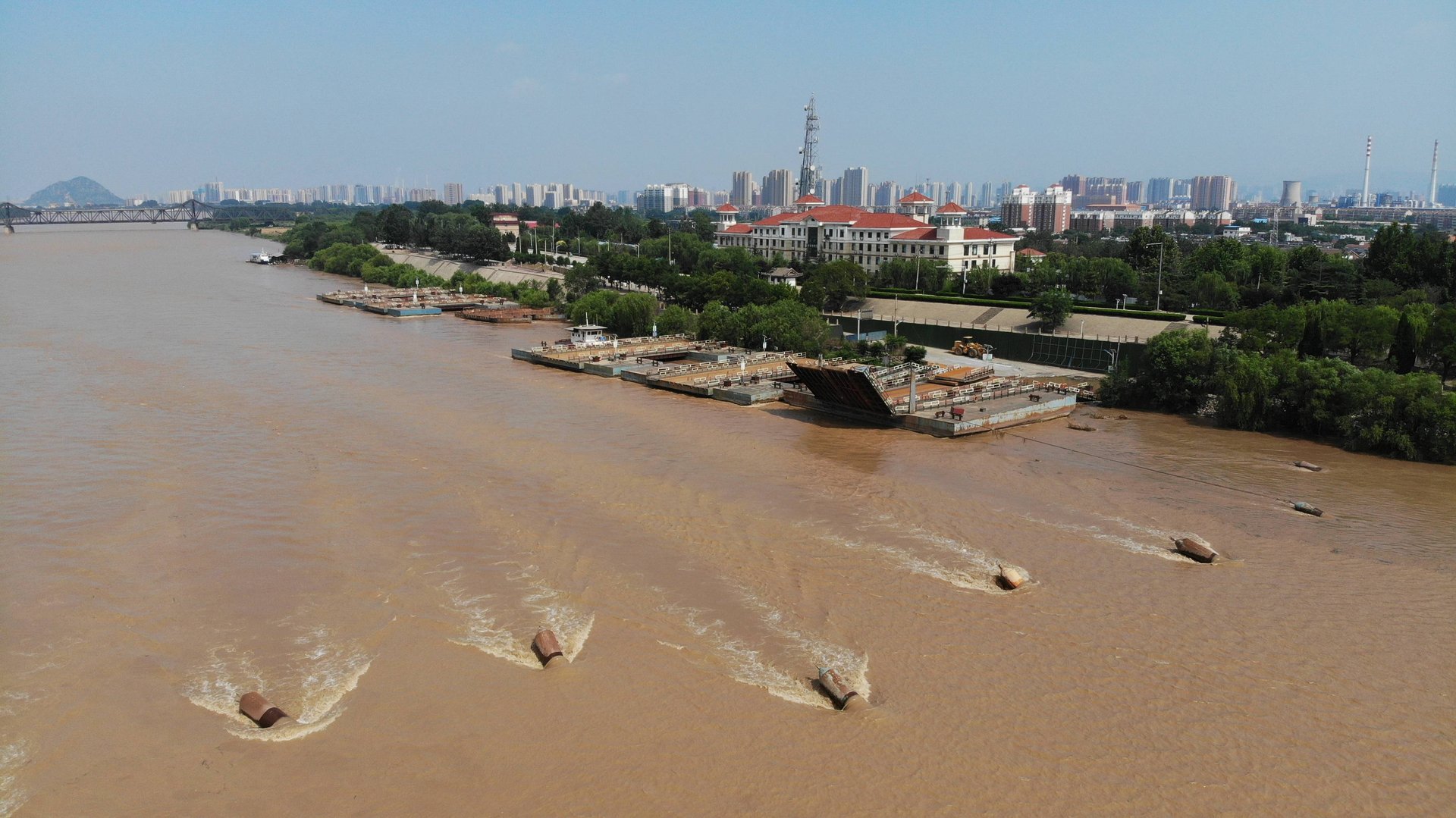 黄河发生2021年第1号洪水,哪些地区会受到此次洪水的影响?
