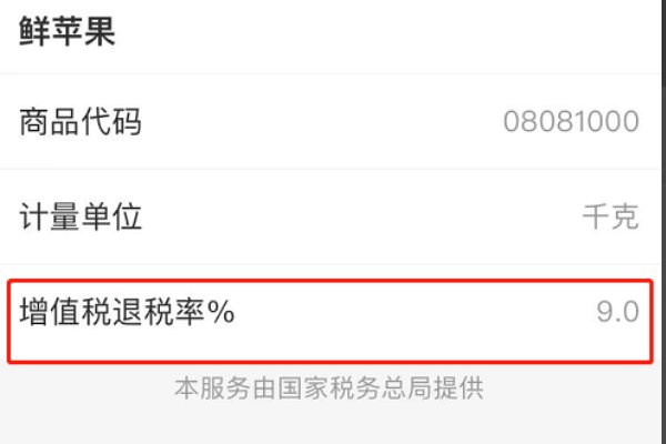 请问在哪里可以查询出口产品的出口退税率？