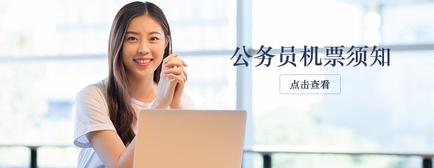 什么是公务员机票啊