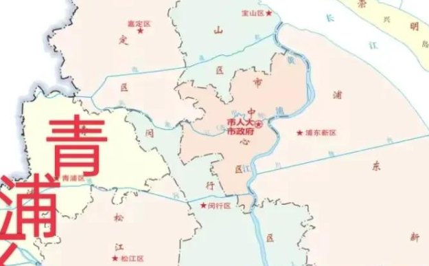 上海地图区域划分