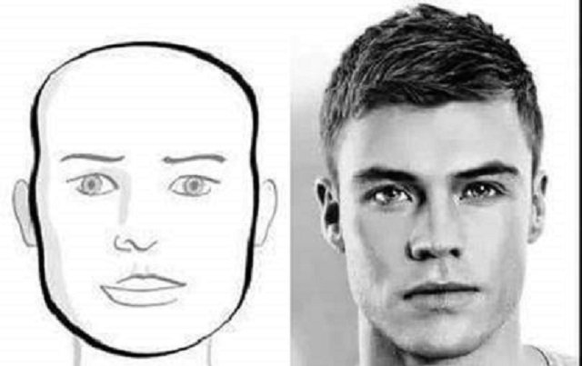 男人有几种脸型图解