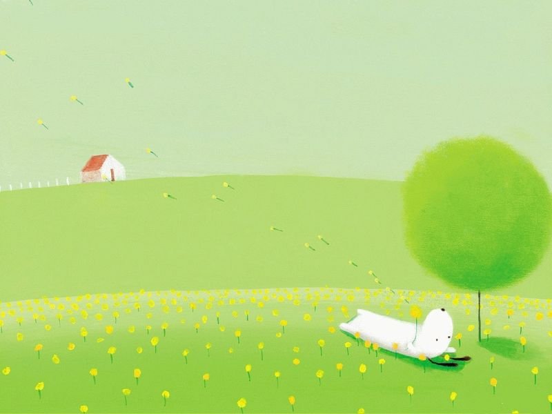 清爽可爱的桌面壁纸