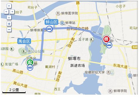 从蚌埠十一中去蚌埠工艺美术学校坐哪路车？转到哪儿？