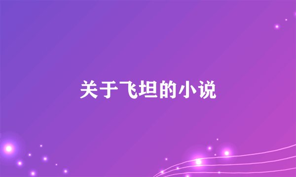 关于飞坦的小说