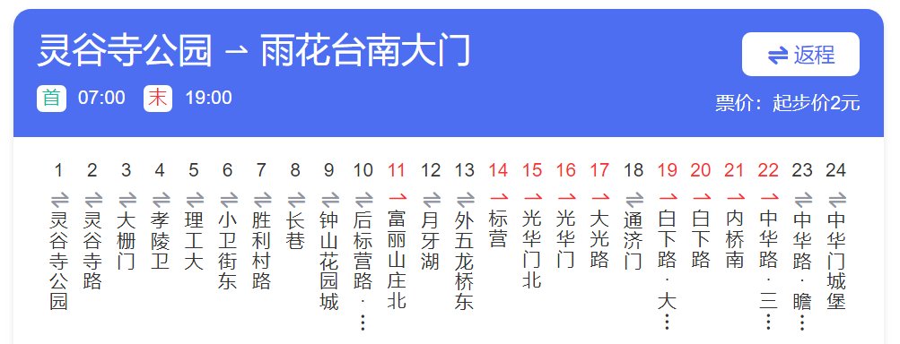 202公交车路线路线图