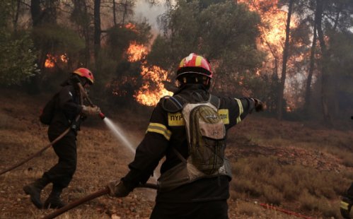 希腊24小时内出现58起火情是怎么回事？