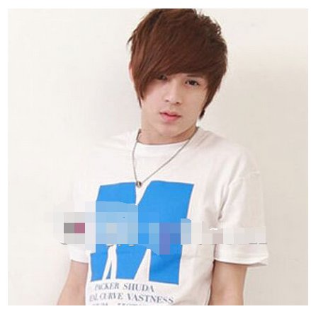 男生圆脸什么头型短发