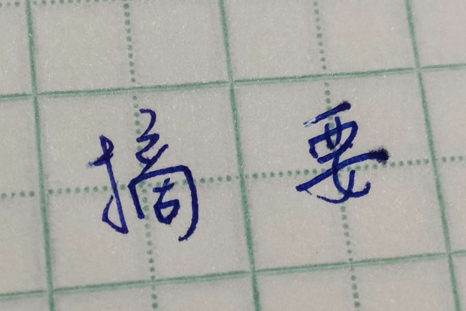 摘要是什么意思