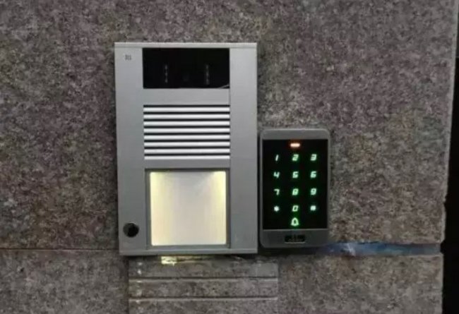 门禁接线图方法