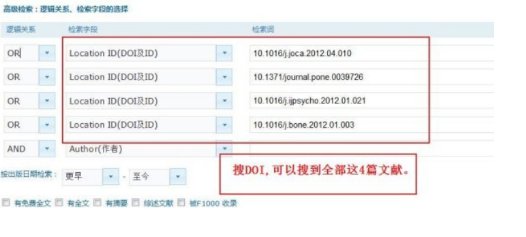 网络上doi是什么意思？