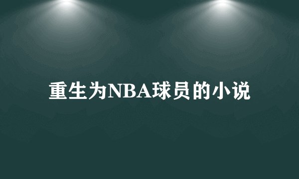 重生为NBA球员的小说
