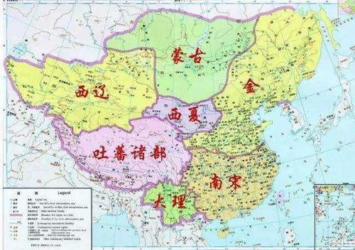 靖康之后中国都有哪些地区？