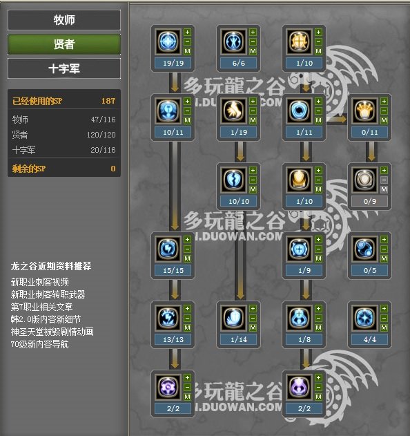 龙之谷刷图物理审判贤者加点