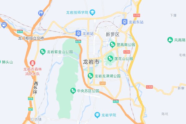 厦门到龙岩的动车站时刻表