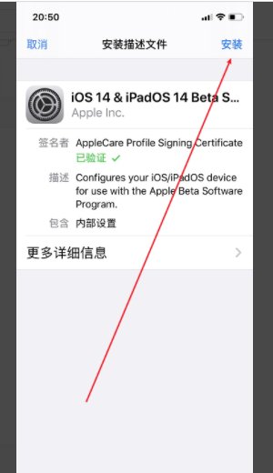 ios14描述文件