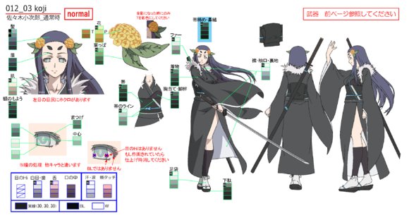 百花缭乱武士新娘的各话制作