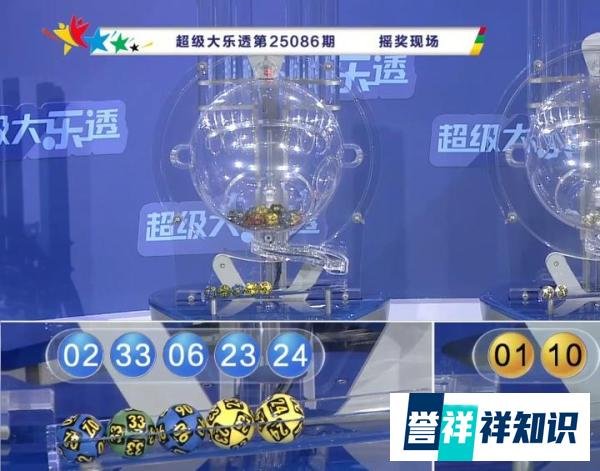大乐透25086期开奖结果，2注一等奖1000万元喜落江苏和山东