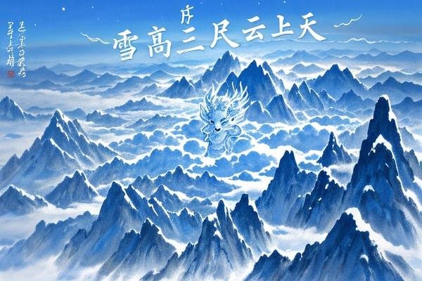 雪高三尺云上天指什么生肖?