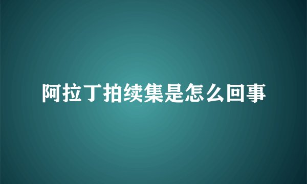 阿拉丁拍续集是怎么回事