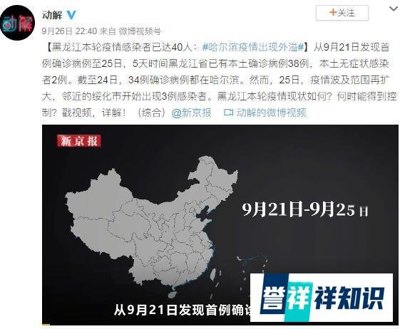 黑龙江本轮疫情150秒动画梳理 这是咋情况？