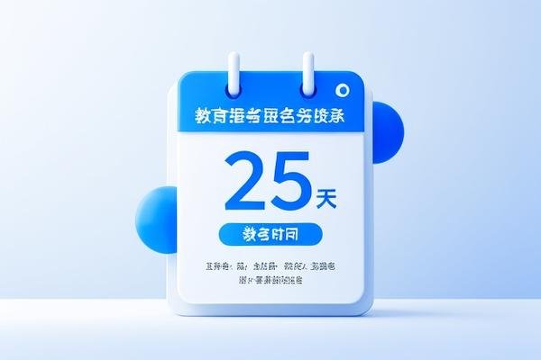 25上教资报名时间