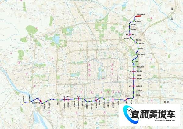 北京地铁14号线最新线路图