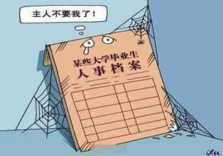 个人档案袋封面都写着什么内容