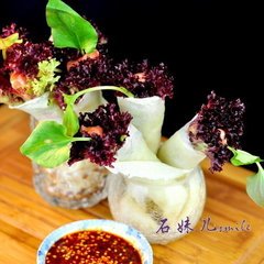 制作鲑鱼春卷-三文鱼春卷的做法图解