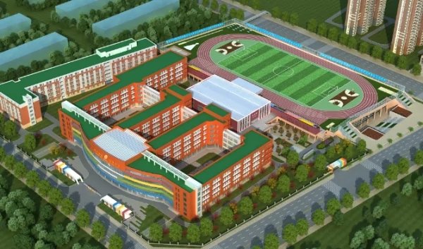 小学校园的面积大约是四什么