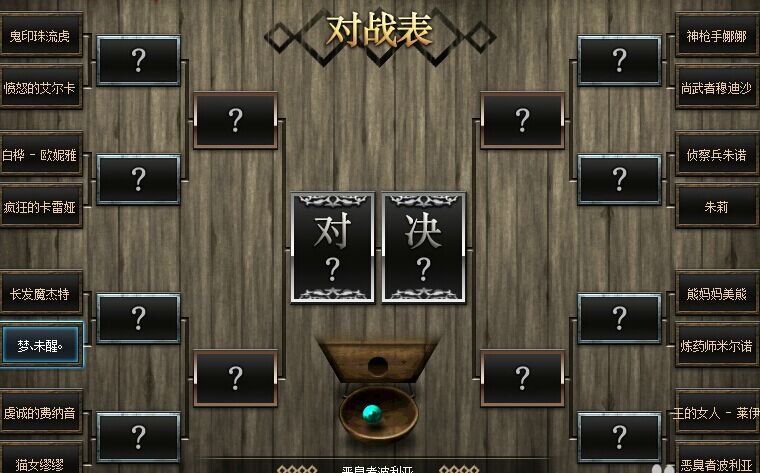 dnf黑龙大会人物名字大全？