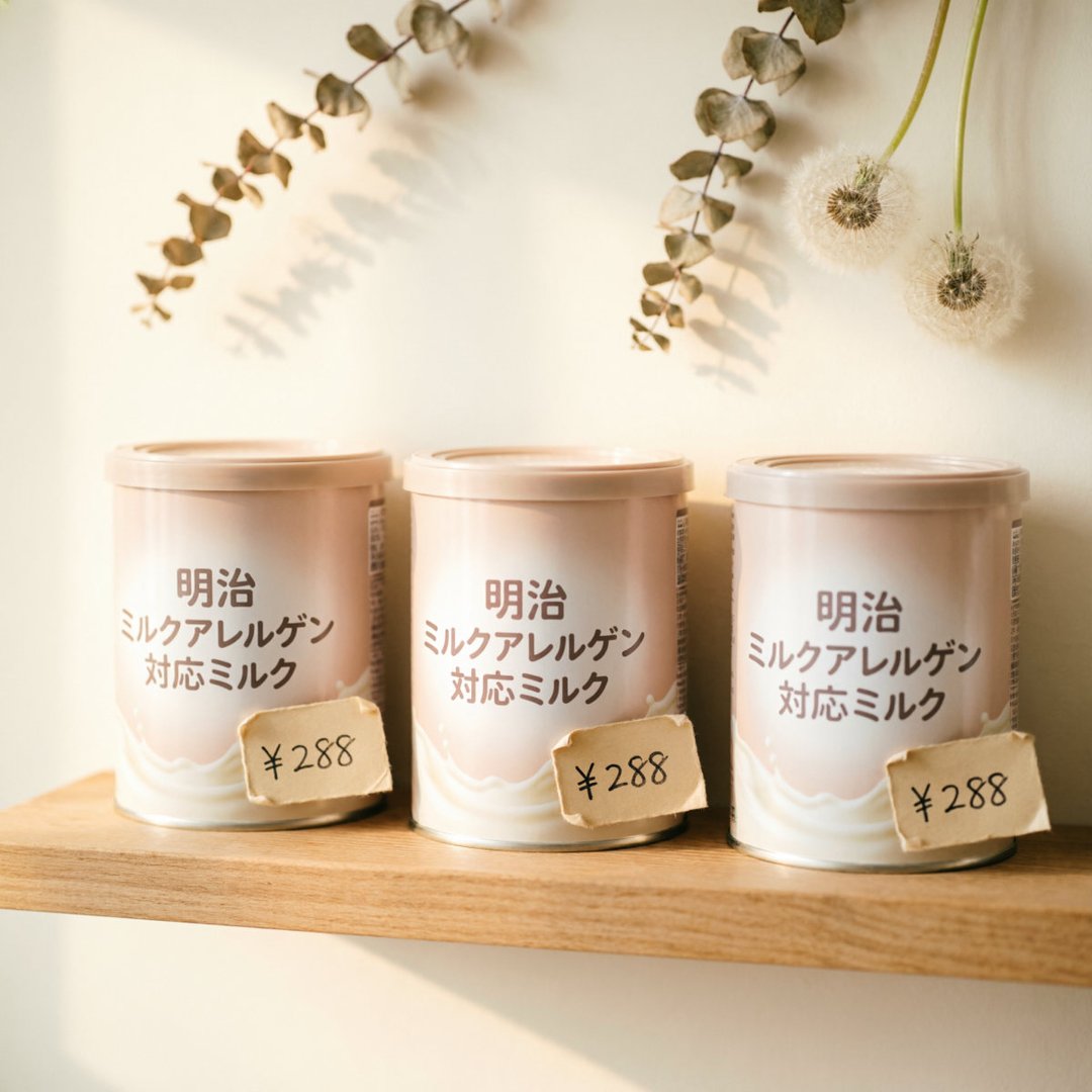 日本明治脱敏奶粉价格