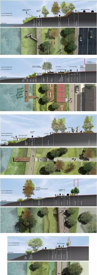 干货 | 建筑景观作品集中的剖面图如何制作?
