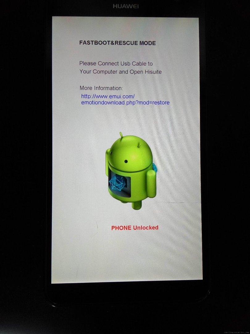 华为手机进入fastboot模式
