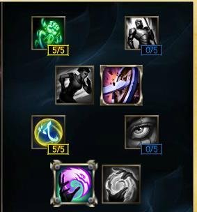 LOL6.12版本蛮族之王蛮王上单天赋符文加点图