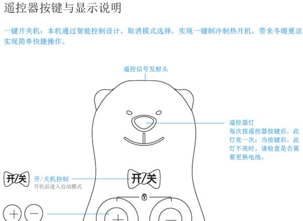 美的儿童空调遥控器怎样操作？