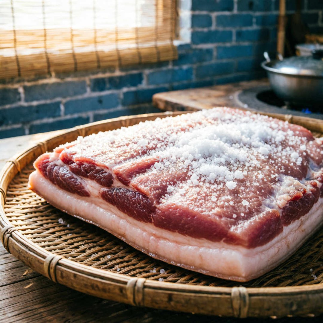 腌制咸肉一斤肉放多少盐