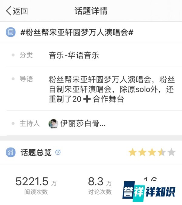 粉丝自制线上演唱会 超11万预约20万观看 3个热度词条 这在内娱是什么水平?宋亚轩YYDS 宋亚轩粉丝YYDS