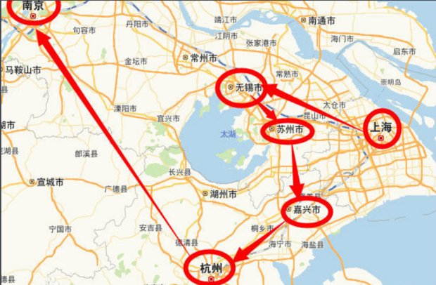 华东六市旅游顺序