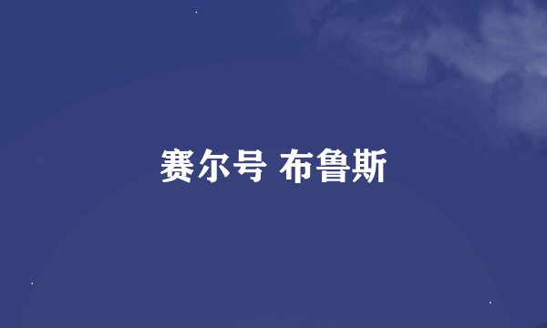 赛尔号 布鲁斯