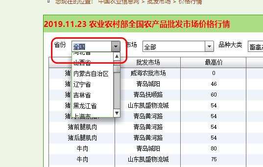 哪里可以查询每日菜价?