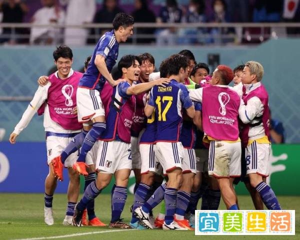 日本队击败西班牙,进入世界杯16强
