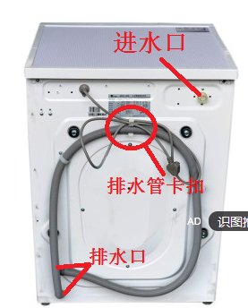 上排水洗衣机进水管和排水管分别接哪里