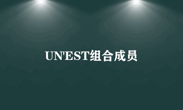 UN'EST组合成员