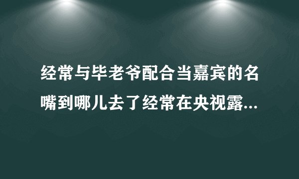 经常与毕老爷配合当嘉宾的名嘴到哪儿去了经常在央视露脸的评论员在哪说过评